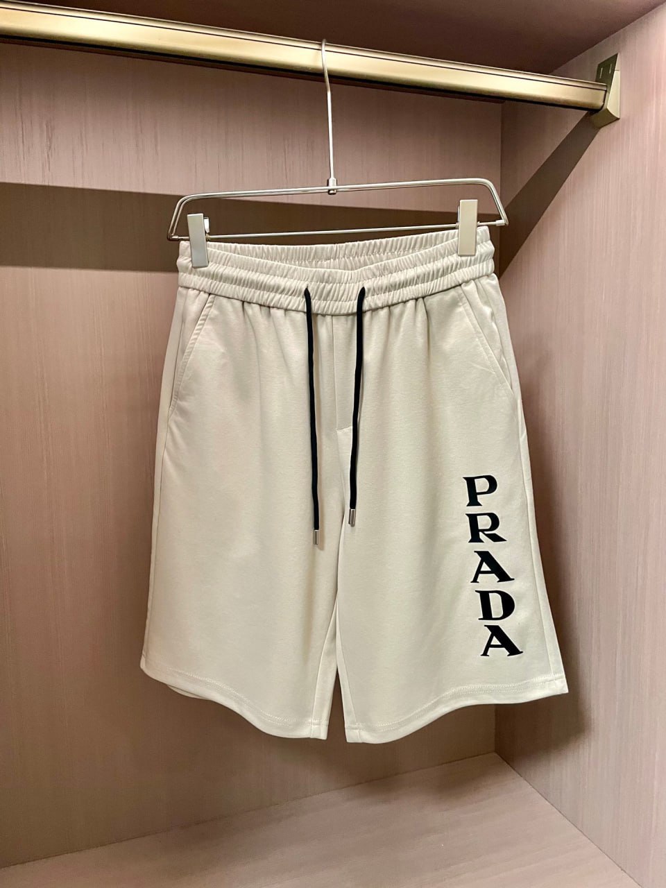 Prada Logo Side Panel Shorts [1 style] -3