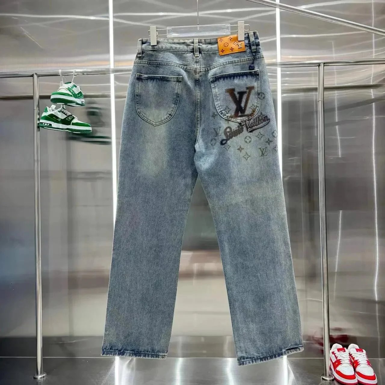  LV jeans -4
