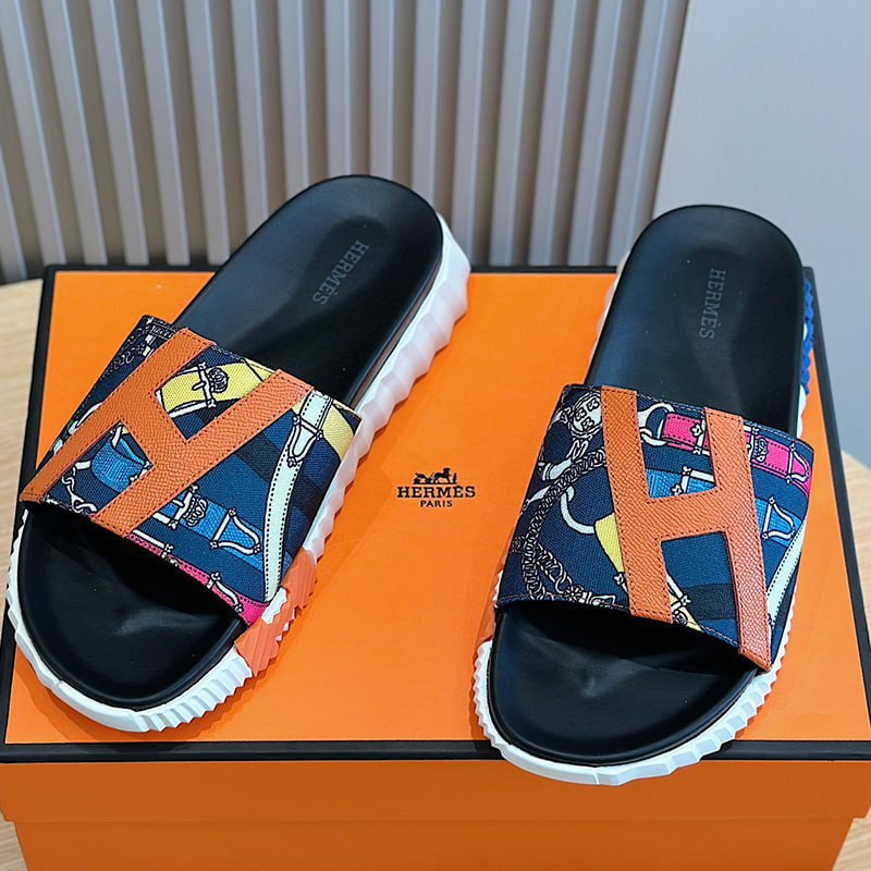 Hermes Oran Slippers -4
