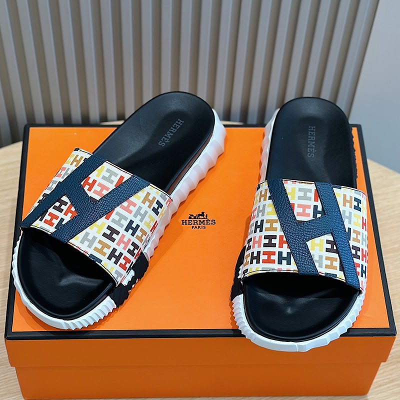 Hermes Oran Slippers -5