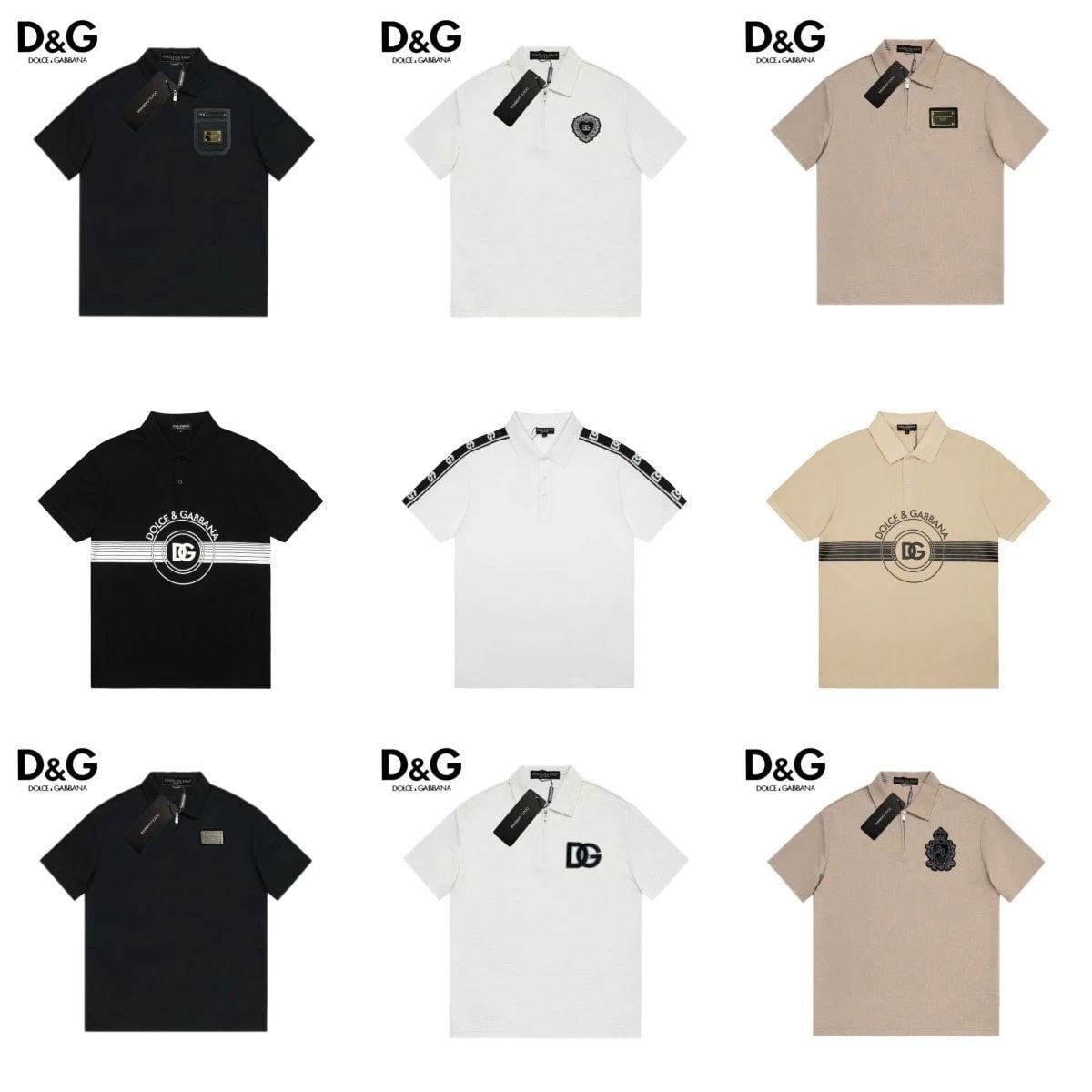   DOLC  . GABBANA Polo -1