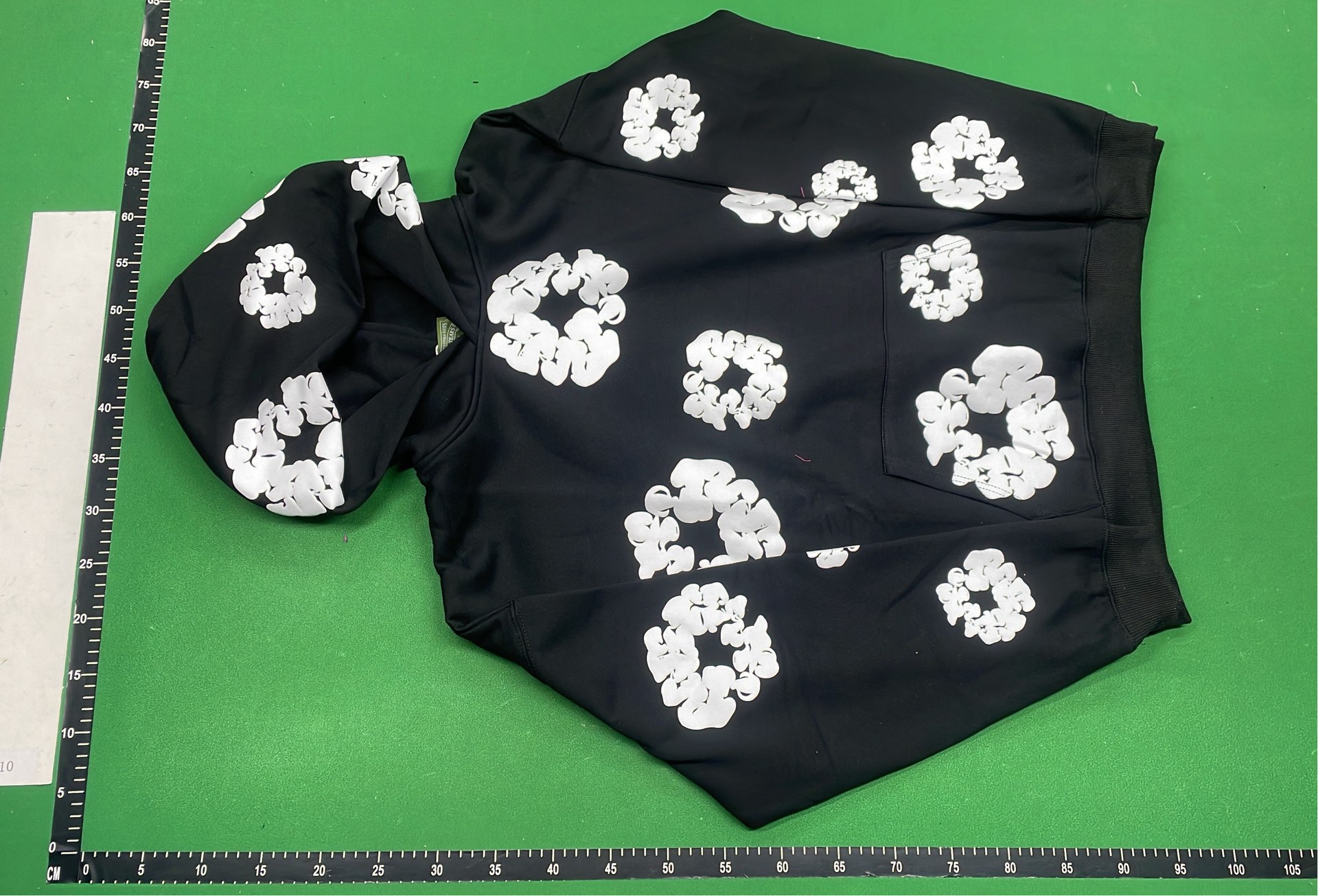 Floral Print Hoodie and Pants Set for Men and Women -3
