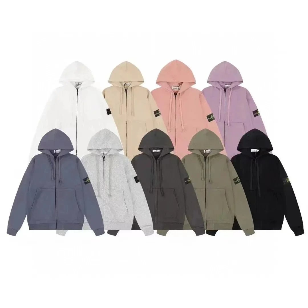 Stone Island Hoodie Zip-Up Swe
