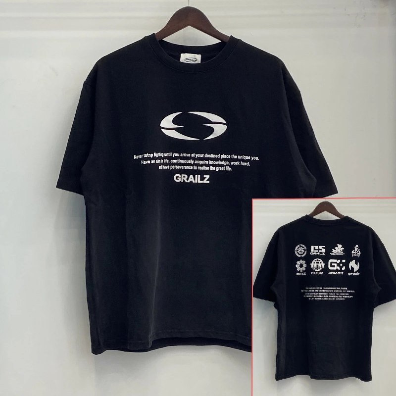 9pcs Vintage T-Shirts Collection - Graffiti & Streetwear Style   -3