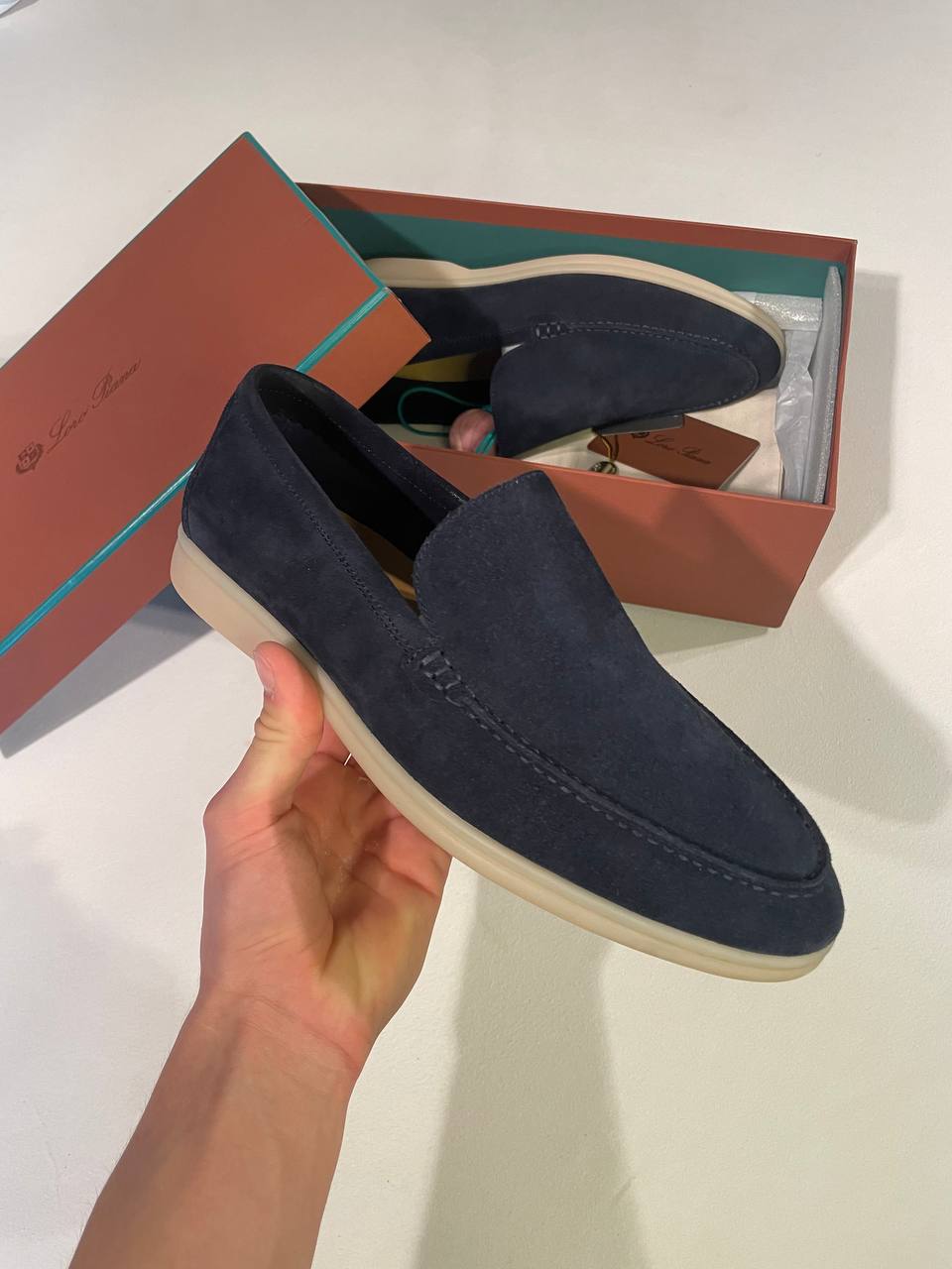  Loro plana loafers -3