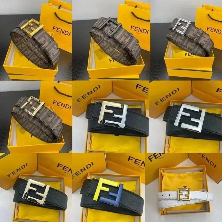   Fendi FF Logo Belt [40 style