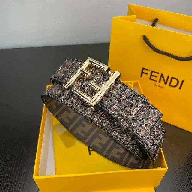   Fendi FF Logo Belt [40 styles] -5
