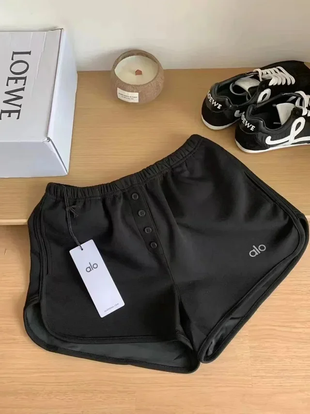 ALO Letter Elastic Waist Casua