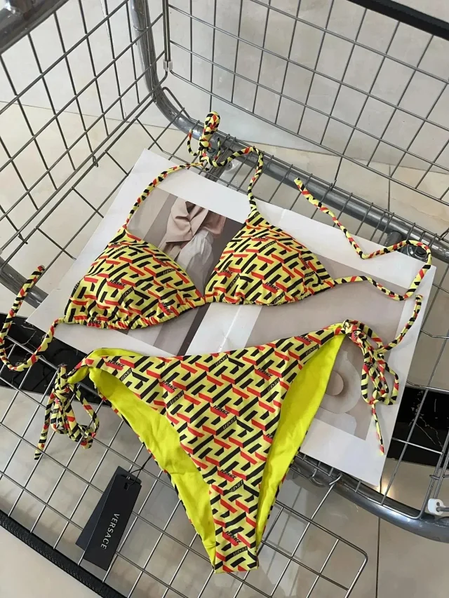    Versace La Greca Print Bikini [37 styles] -2