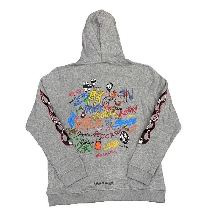 Chrome Hearts Classic Color Horseshoe Hooded Sweatshirt [6 styles] -4