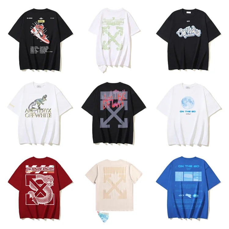 Off-White Short Sleeve T-Shirt