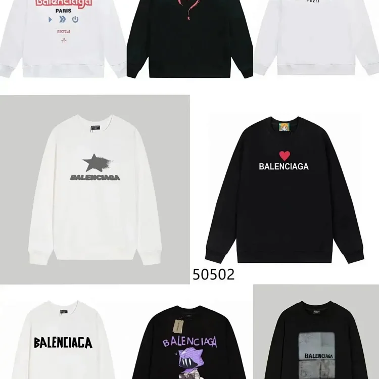 Balenciaga Graphic Print Sweat