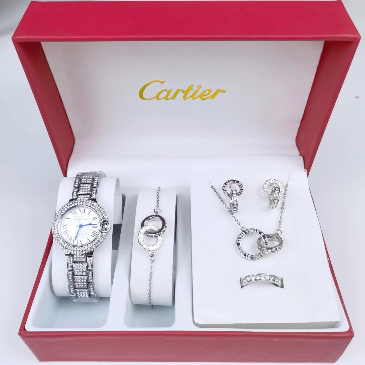Cartier Santos de Cartier Watch & Jewelry Set [28 styles] -2