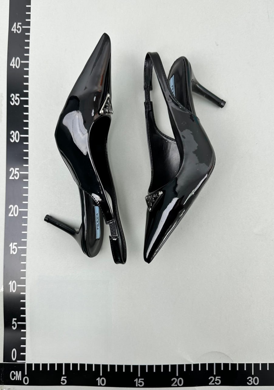 Prada Pointed Toe Slingback High Heels [4 styles] -2