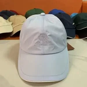  Loro Piana Embroidered Baseba