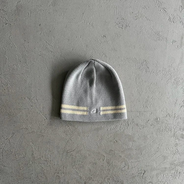 Grayline Knit Beanie with Stri