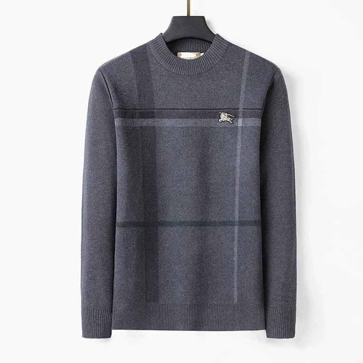 Men's Classic Plaid Knit Sweat