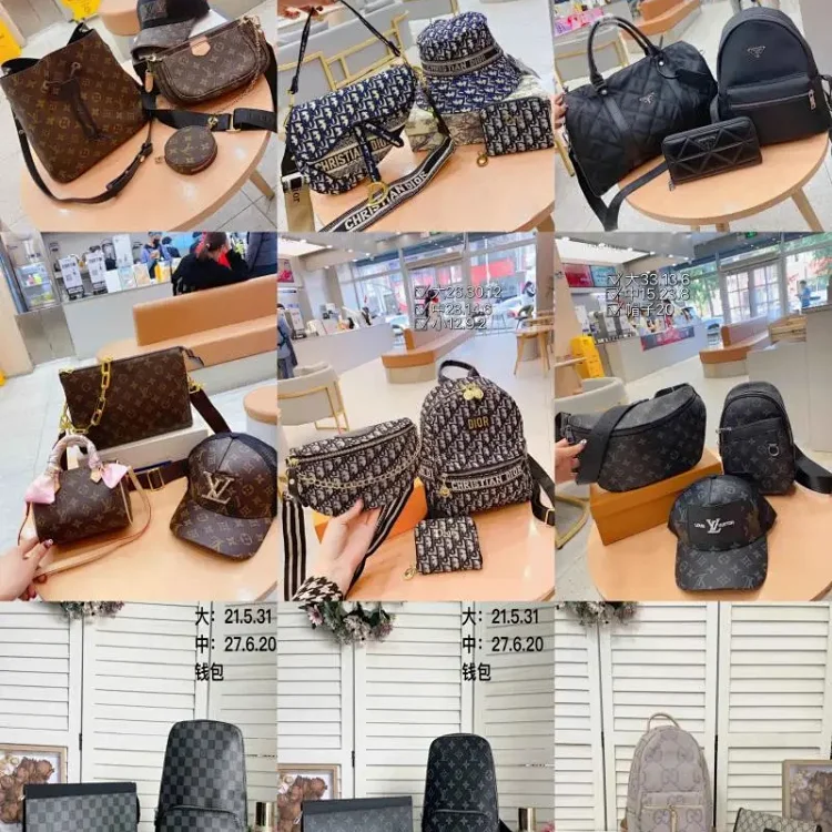 LV Monogram / Dior Oblique / P