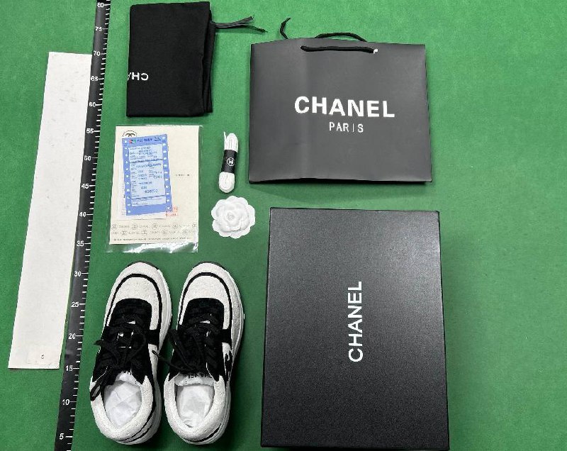  Chanel Silver Horn Big King Dad Sneakers [7 styles] -3