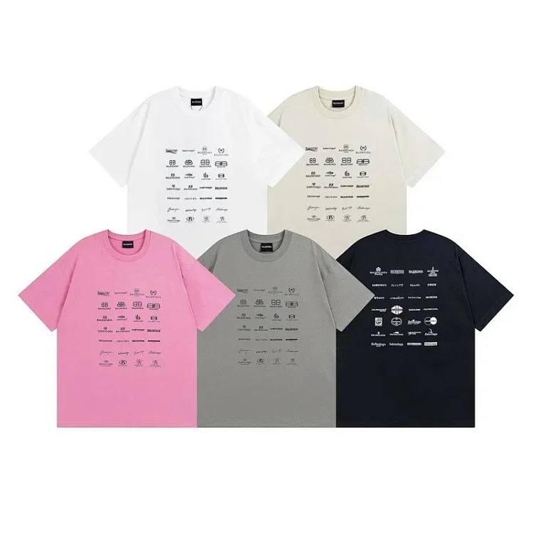 Balenciaga Logo Grid T-Shirt [