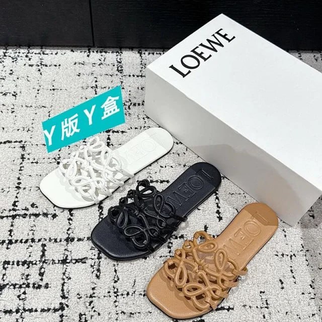    LOEWE Anagram Slide Sandals [3 styles] -5