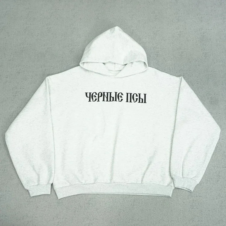 Unisex 'Черные Псы' Print Hood