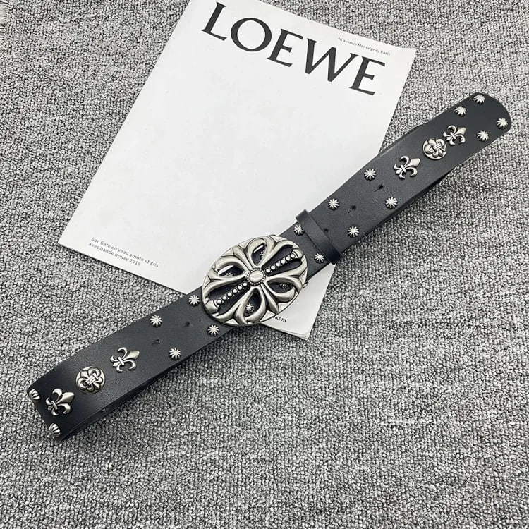   Loewe Embossed Flower Buckle