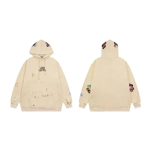 Stussy Stussy Angel Bear Flower Windmill Eight Ball Crown Print Sweatshirt -2