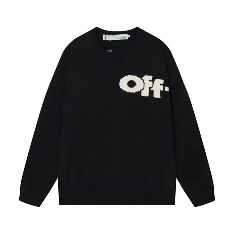 OFF white sweaters