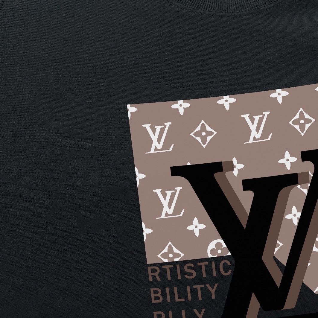 LV short sleeved shirt -2