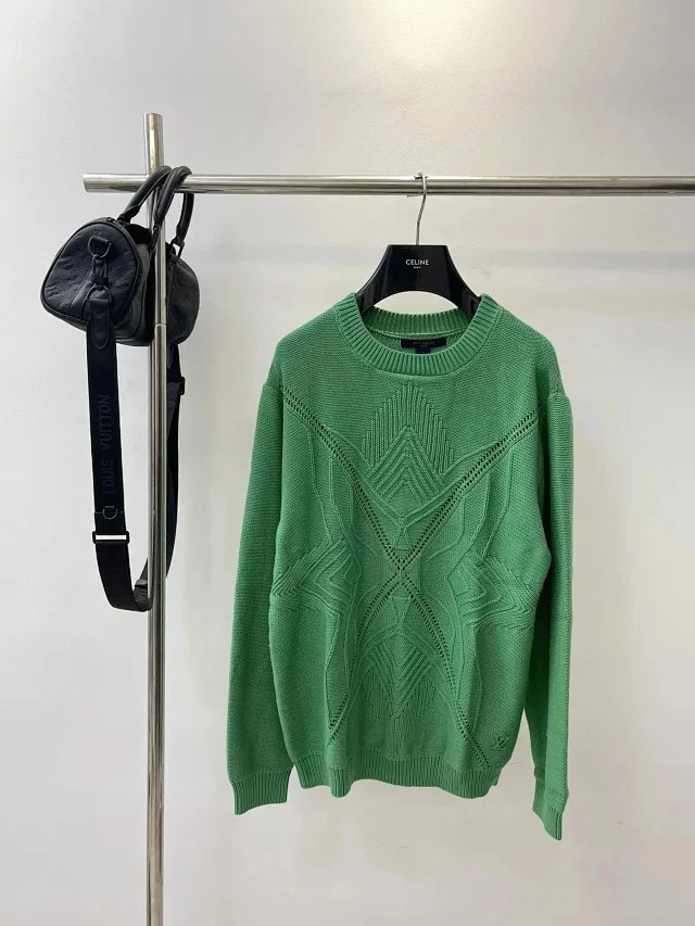 Louis Vuitton LV Eagle Eye Embroidery Crewneck Pullover （23 styles) -3