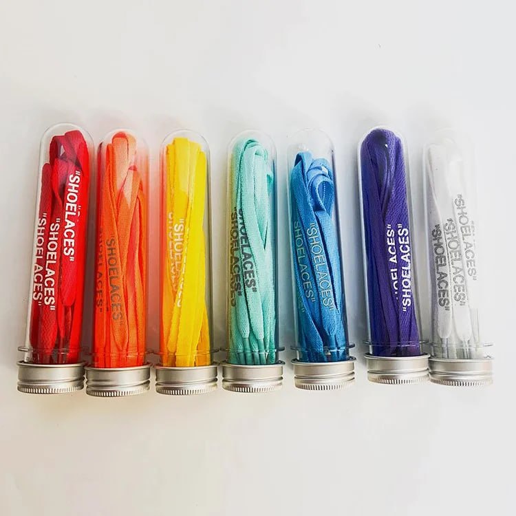  Vibrant Shoelaces in Transpar