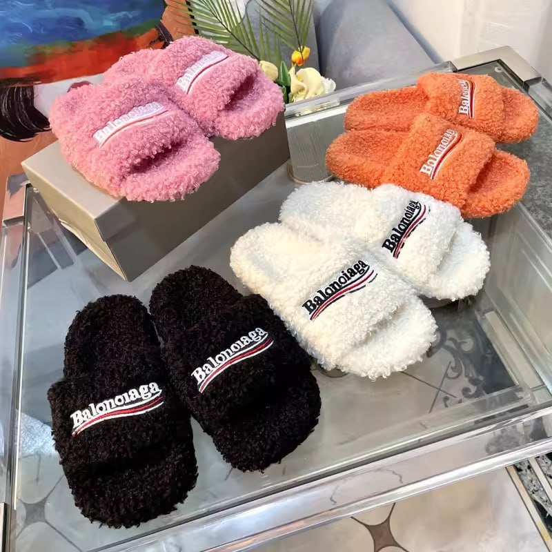  Balenciaga cotton slippers -2