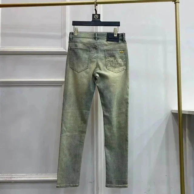  Fendi FF Logo Denim Jeans [5 