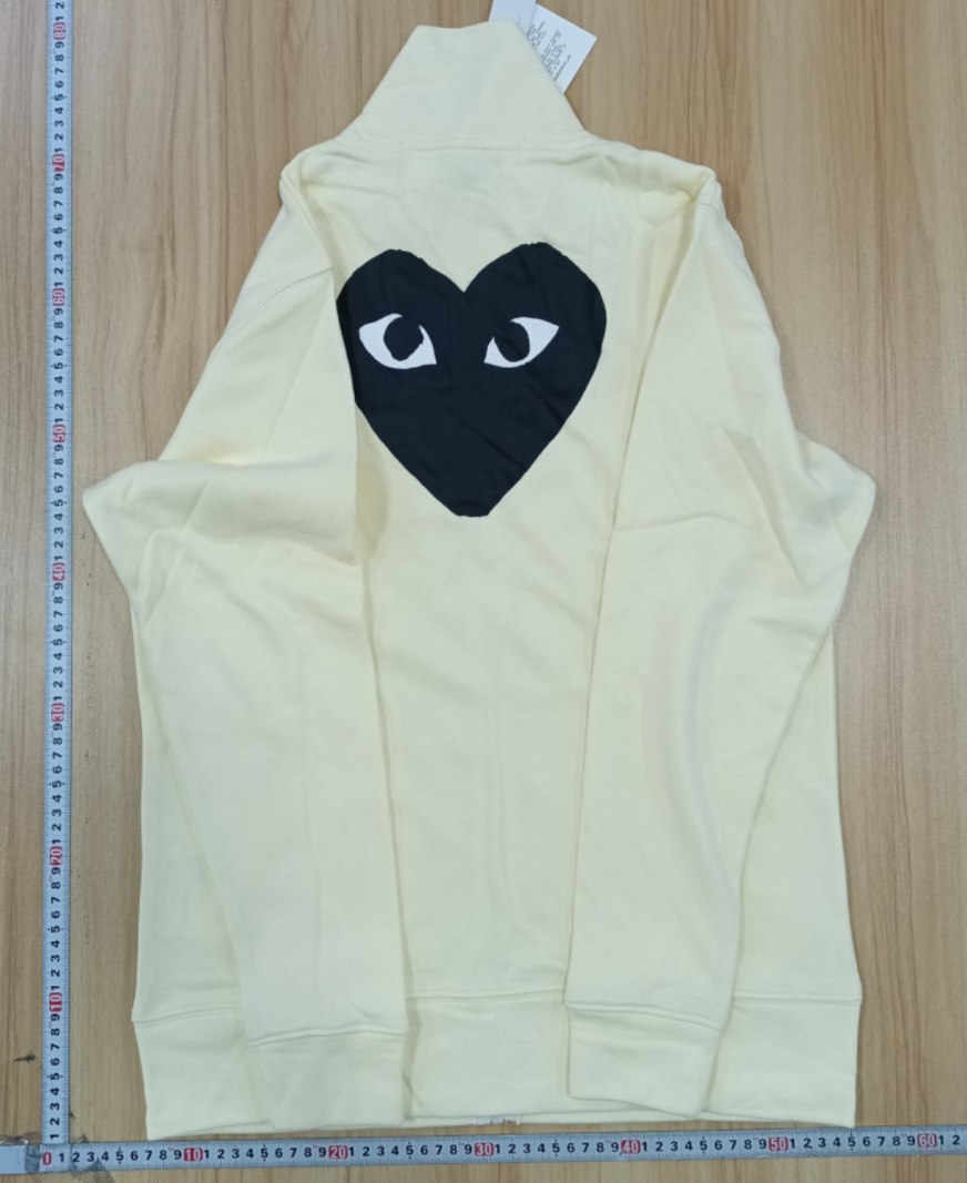 Comme des Garçons Play Heart Eyes Turtleneck Sweater [4 styles] -2