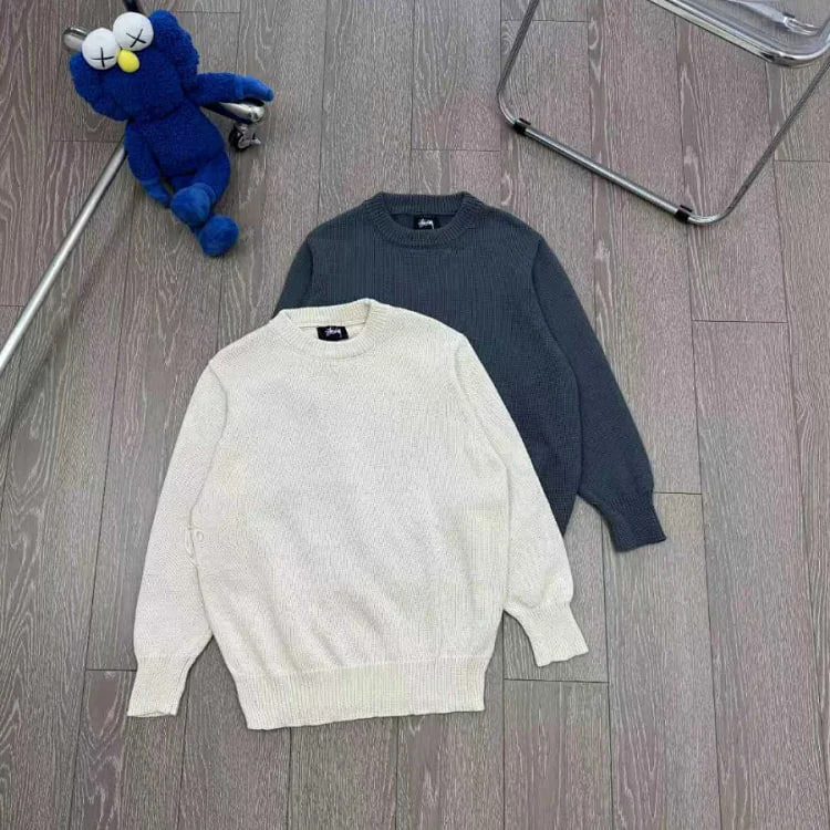 Stussy Ribbed Knit Sweater [2 