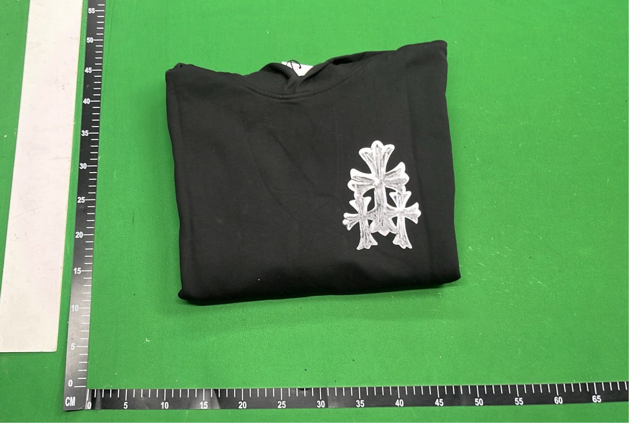 Chrome Hearts Black Hoodie with Purple Embroidery [36 styles] -3