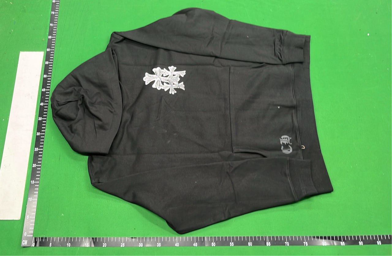 Chrome Hearts Black Hoodie with Purple Embroidery [36 styles] -4
