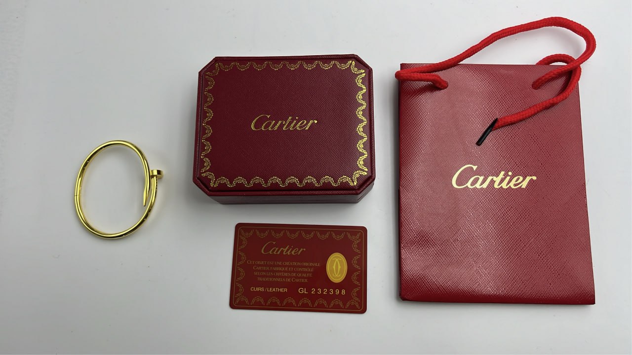  Cartier Juste un Clou Bracelet Gold and Silver Nail Design Jewelry [3 styles] -4