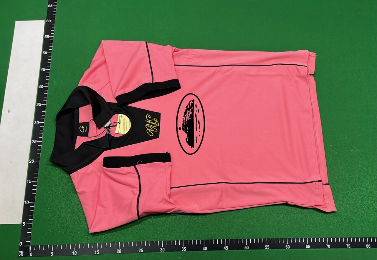 US Polo T-Shirt for Men - Pink and Black with Embroidered Logo [2 styles] -2
