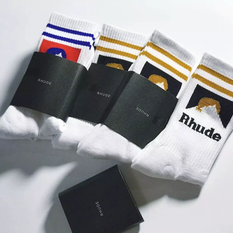 Rhude Classic Socks Set [2 sty