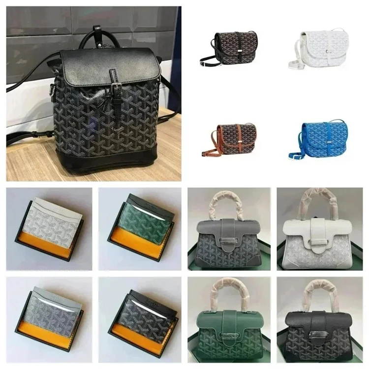  Goyard genuine leather bag