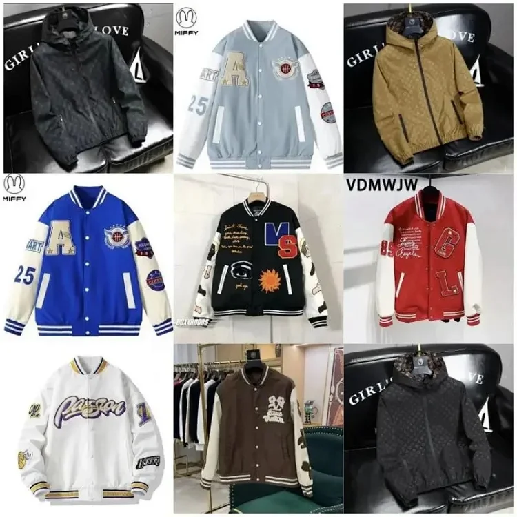 Louis Vuitton Windbreaker Baseball Jacket