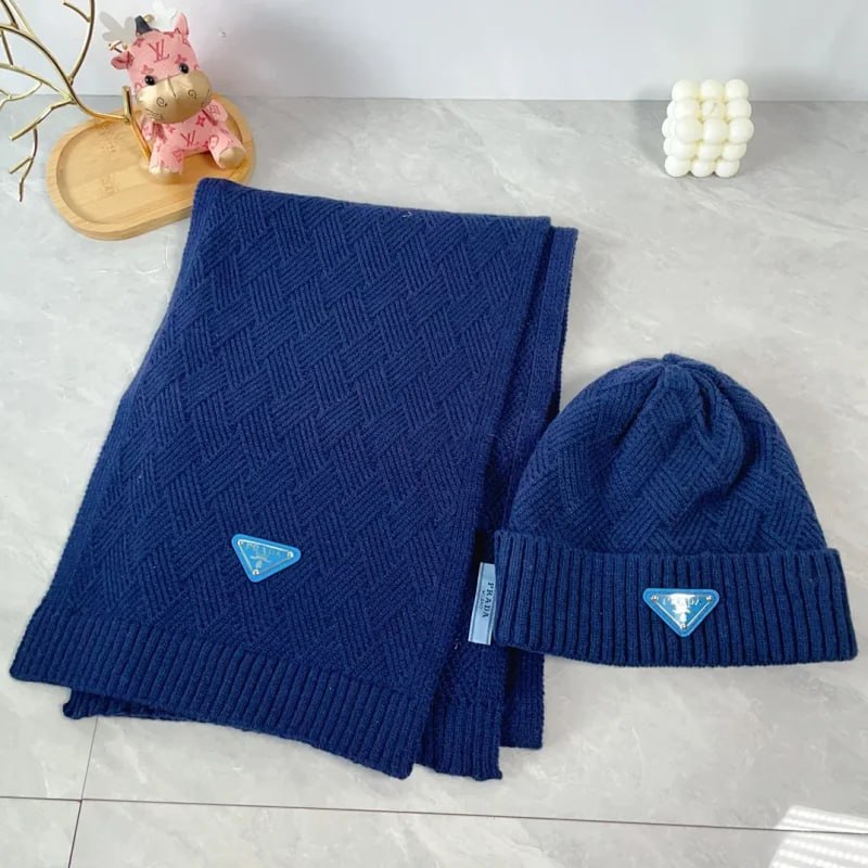  GUCCI Moncler Chanel Louis Vuitton Beanie Scarf -5
