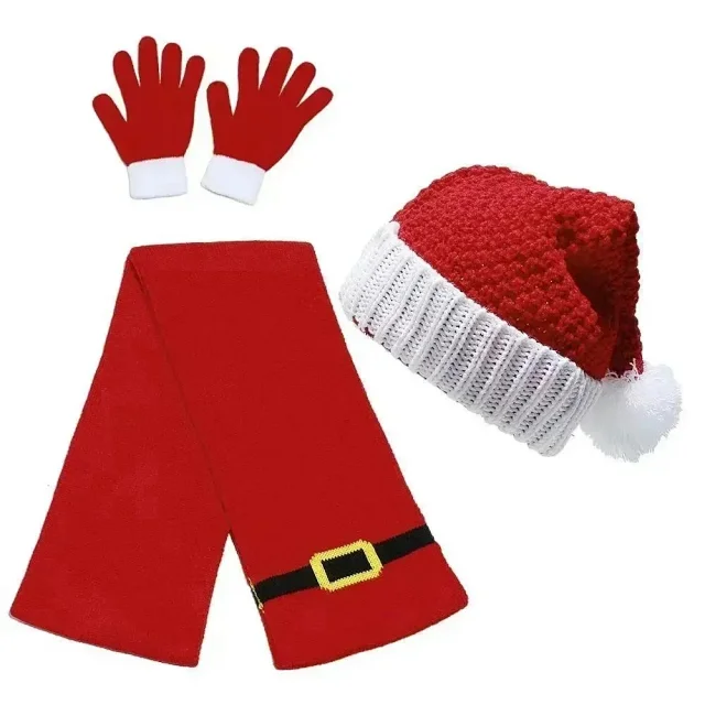 Fashionable Christmas scarf set -3