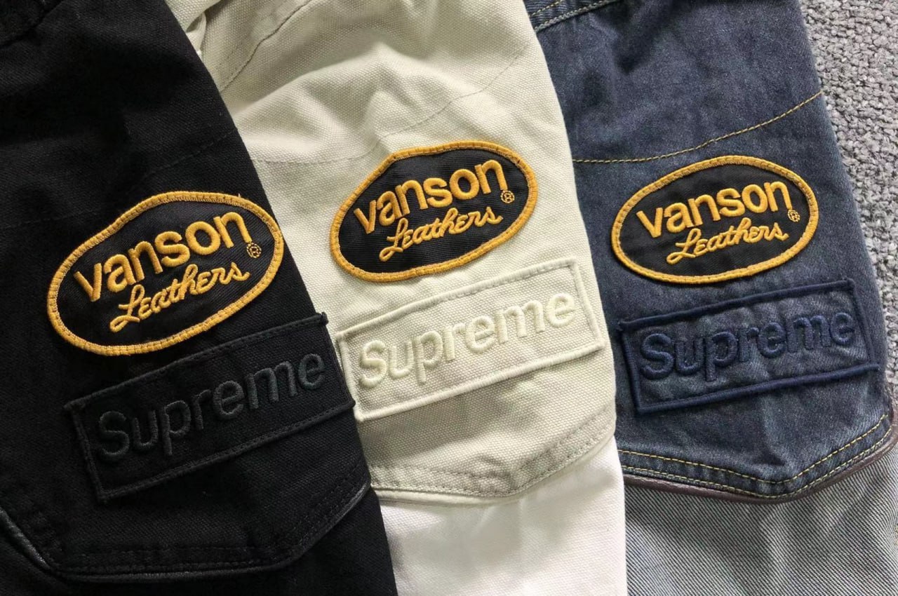 Supreme & Vanson denim jacket -2